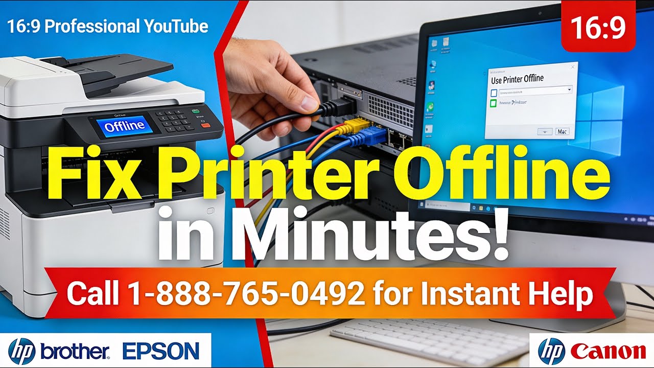 Printer is Offline? Fix It in Minutes (Windows & Mac)