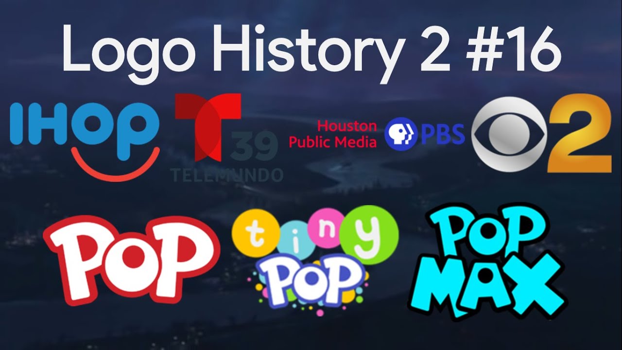 Logo History 2 #16 - IHOP, KXTX-TV, KUHT, KCBS-TV, Pop, Tiny Pop & Pop Max
