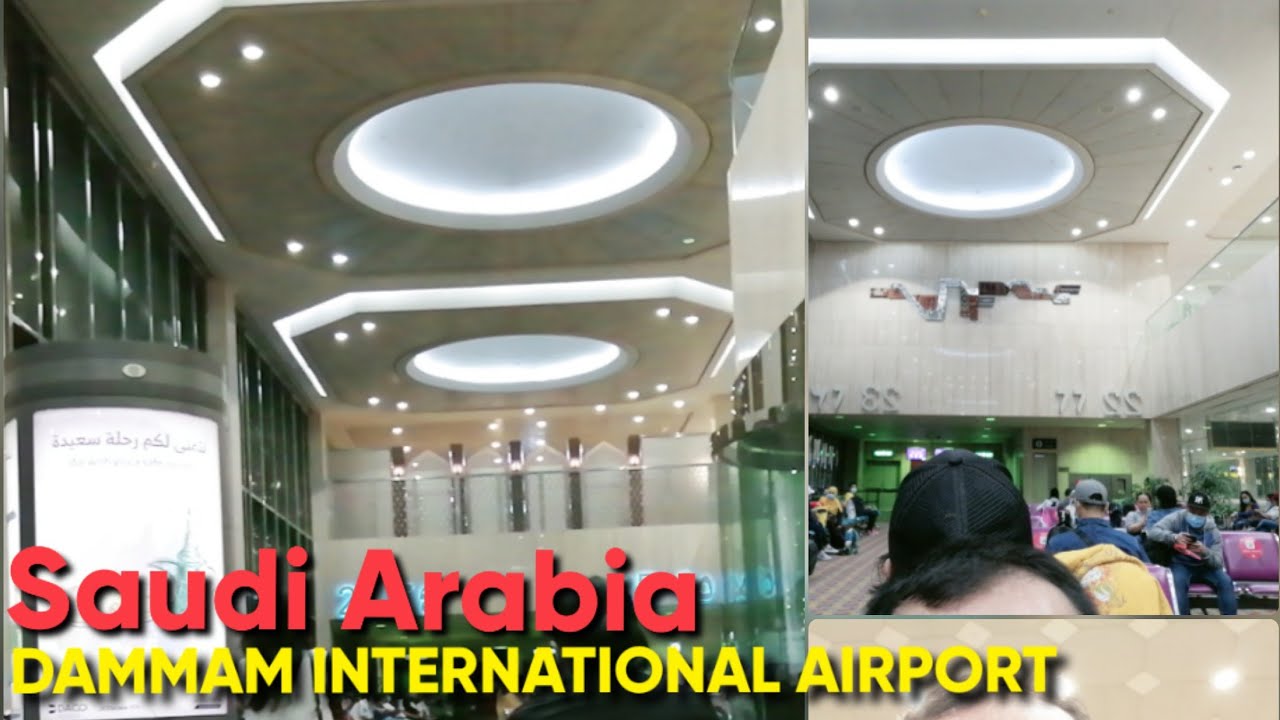 DAMMAM INTERNATIONAL AIRPORT STEPS FOR CHECK- IN LUGGAGE TO IMMIGRATION  BOARDING PASS AND FLIGHT