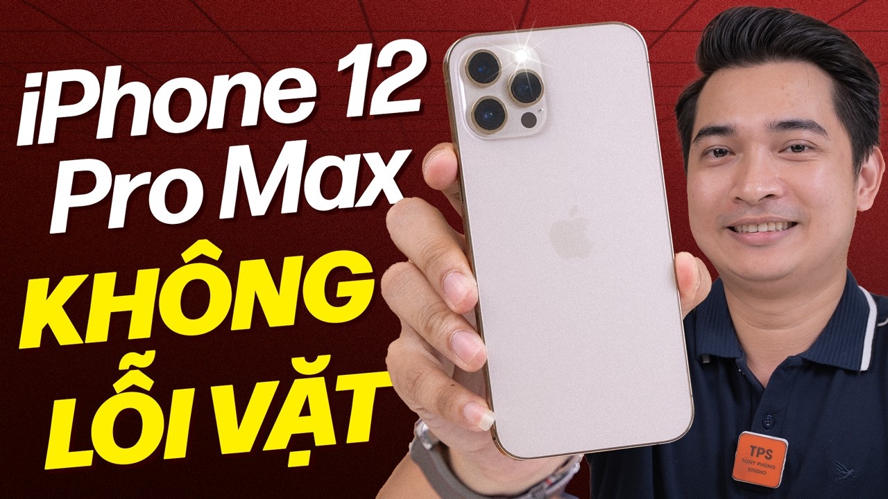 iPhone 12 Pro Max KHÔNG 1 LỖI VẶT dù đã được 5 năm tuổi rồi !!!