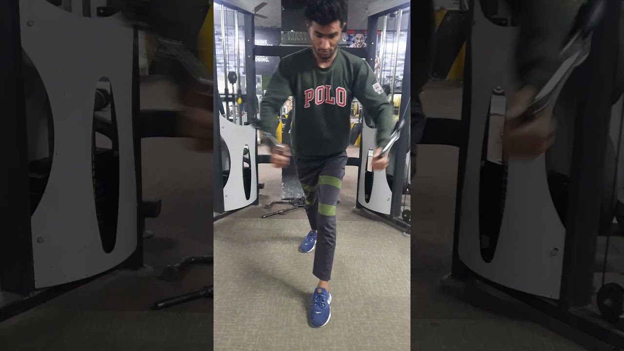 Cable Crossover In Chest💪 