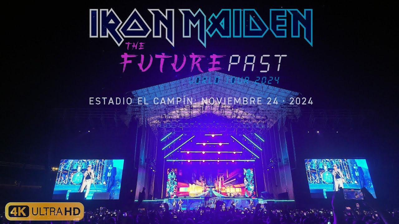 Iron Maiden | The Future Past Tour   Bogota Colombia | Full Show |2024| 4K