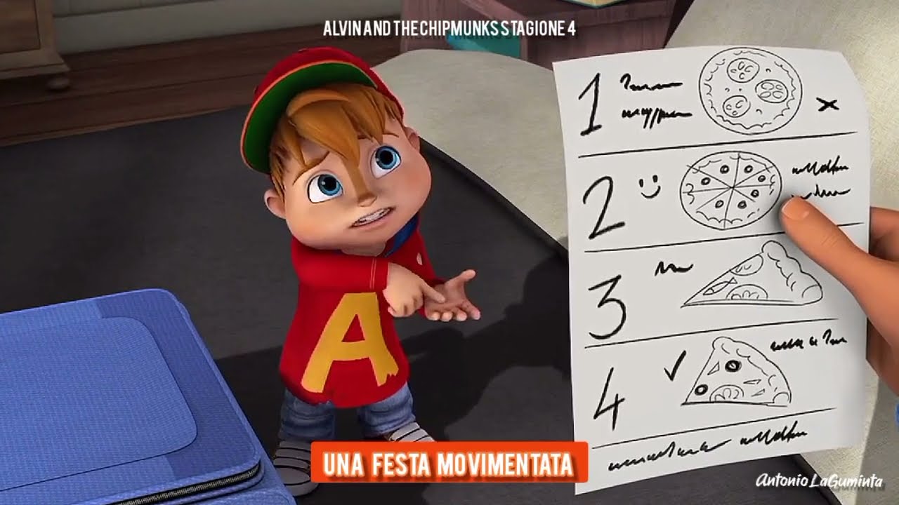 Canzone Una festa movimentata - Alvin and the Chipmunks Stag.4 Ep.33