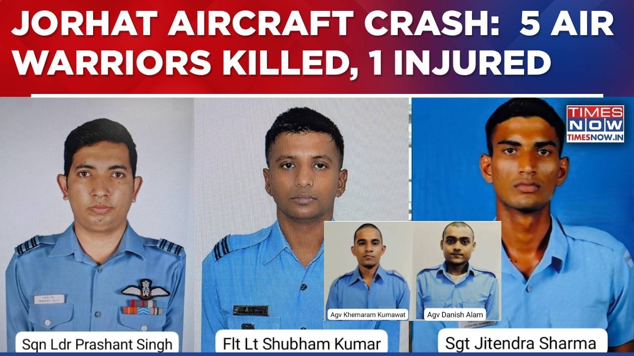 IAF AN-32 Transport Aircraft Crash In Assam's Jorhat: 5 Air Warriors Killed, 1 Injured-Ground Report