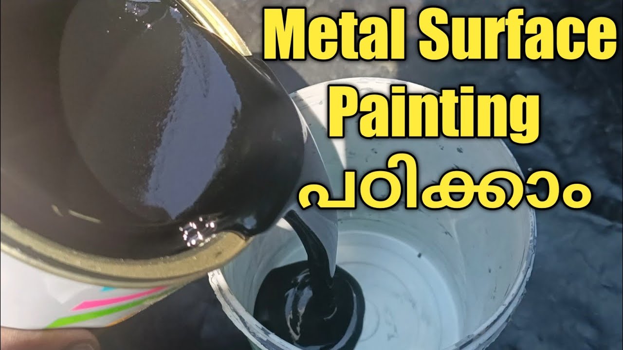 How to paint metalic surfaces| Sliding Gate painting method