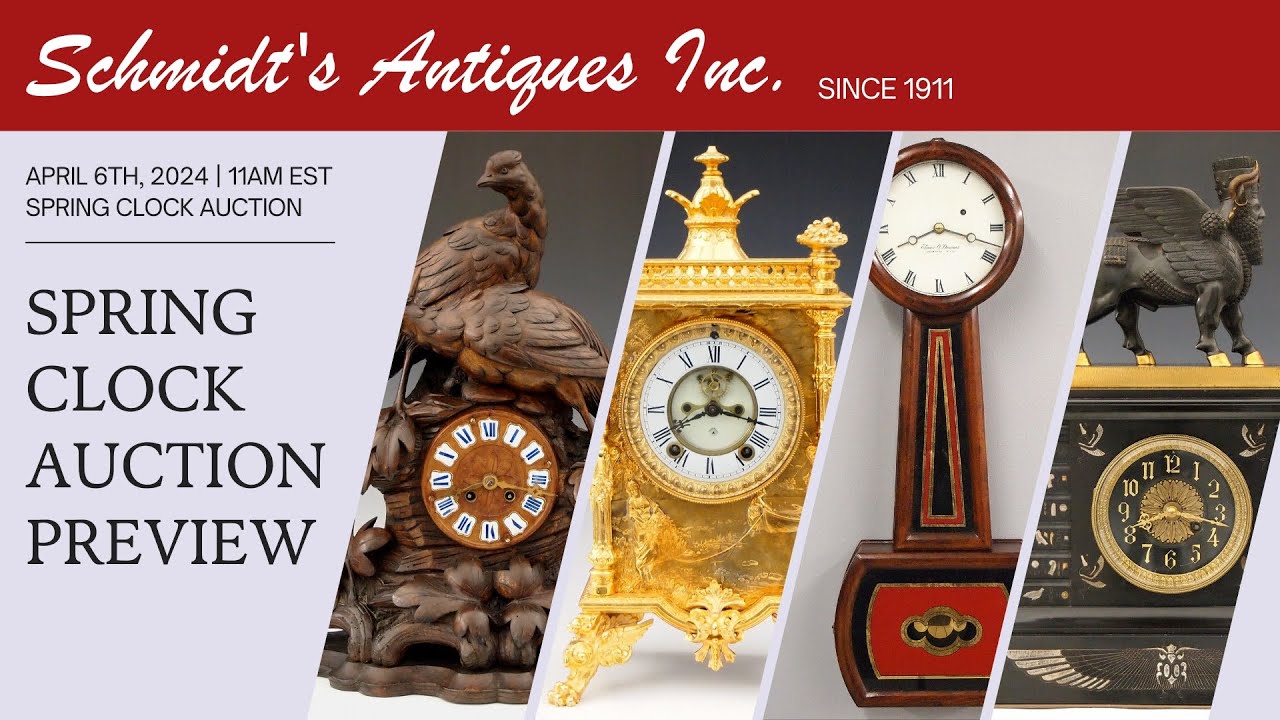 Schmidt's April 2024 Clock Auction Preview