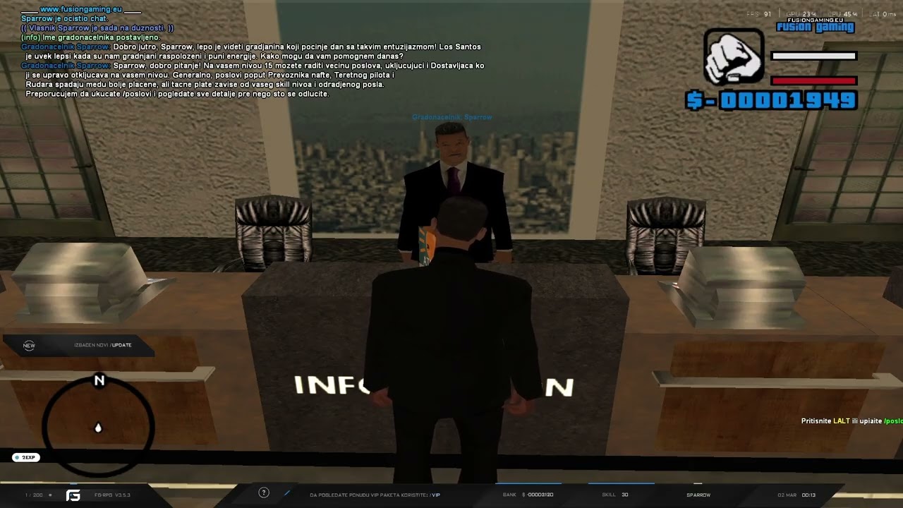 [SAMP / OPEN-MP] AI Mayor in City Hall