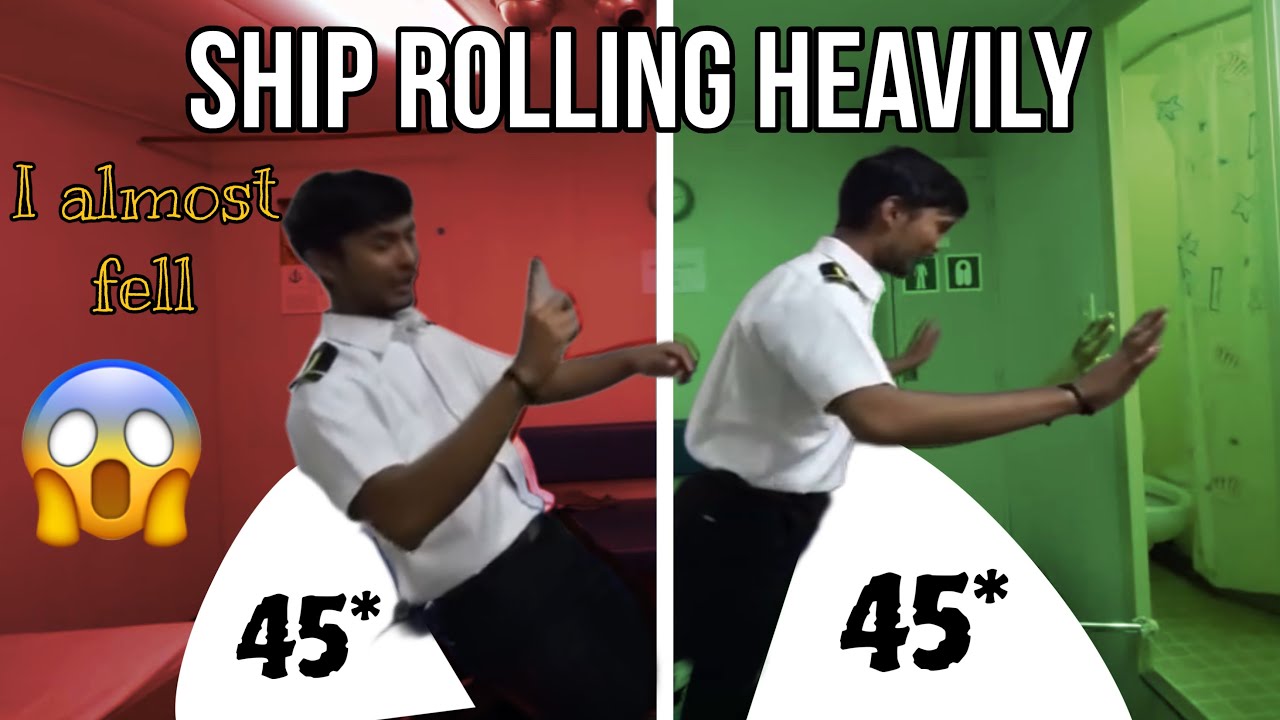 I almost fell in a Rolling Ship | ft. Merchant navy | Life of a deck cadet | full hind vlog