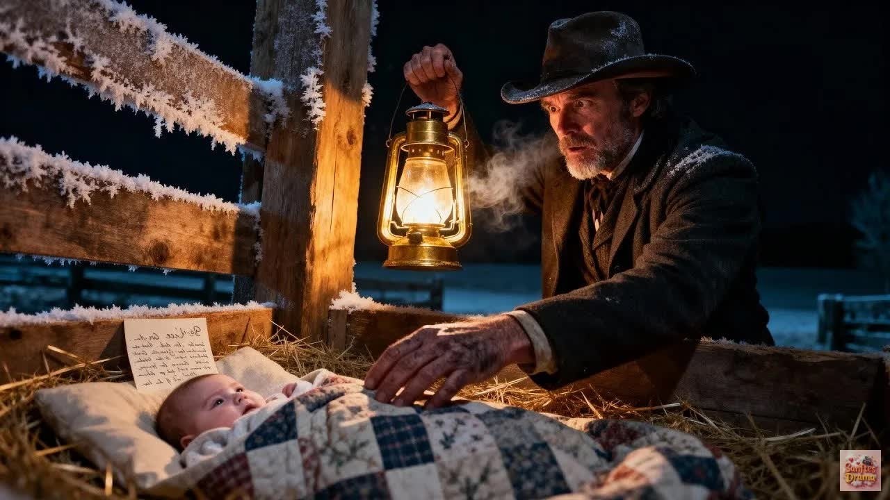 Am Weihnachtsmorgen fand der Rancher ein Baby in seiner Scheune — die Notiz sagte „Bitte liebe s
