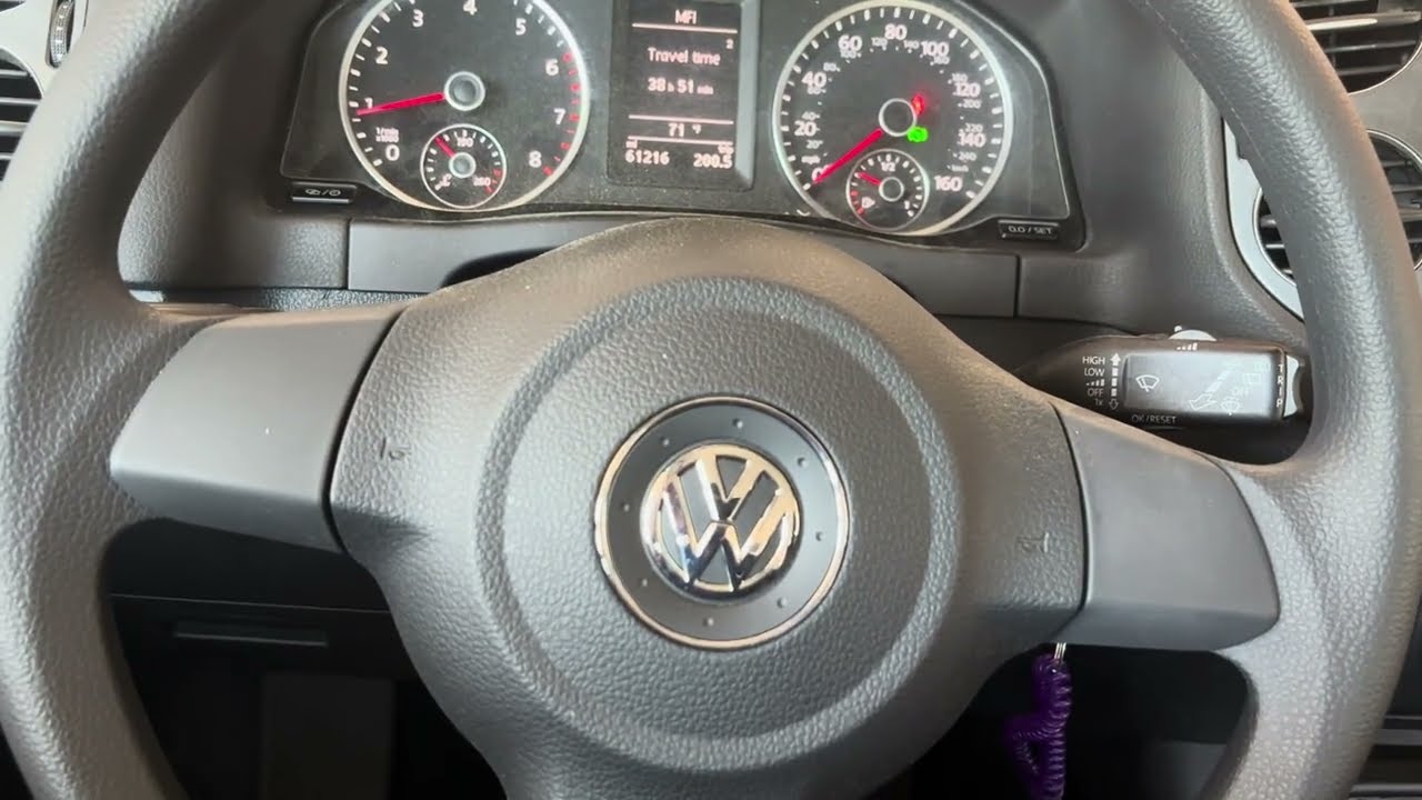 2018 VW Tiguan tire pressure reset procedure TPMS light on 2016 2017 2018 2019 Jetta Passat Taos