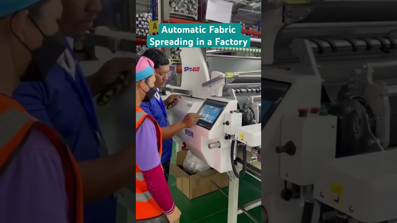OSHIMA Smart Fabric Spreading Machine - IoT Connectivity