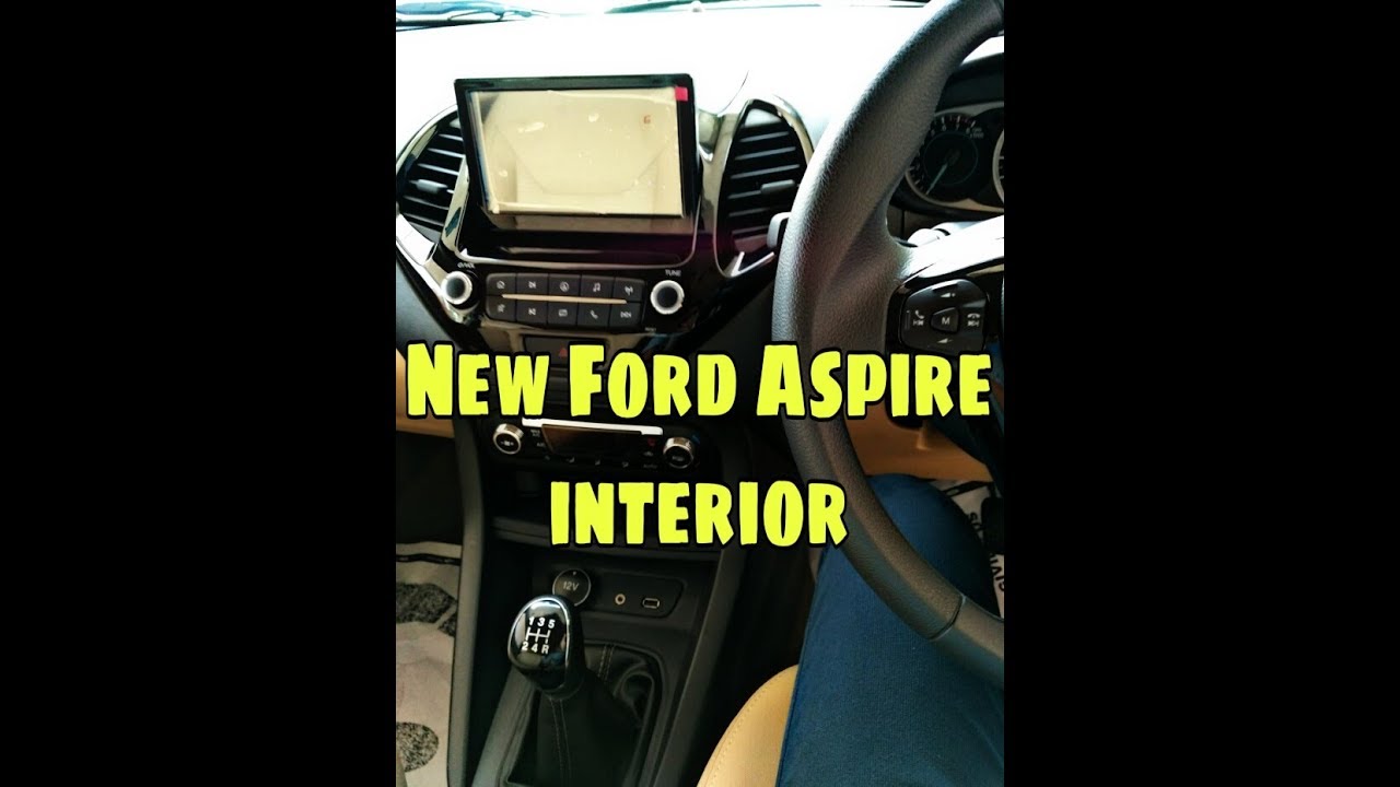 New ford figo Aspire 2019 | interior review