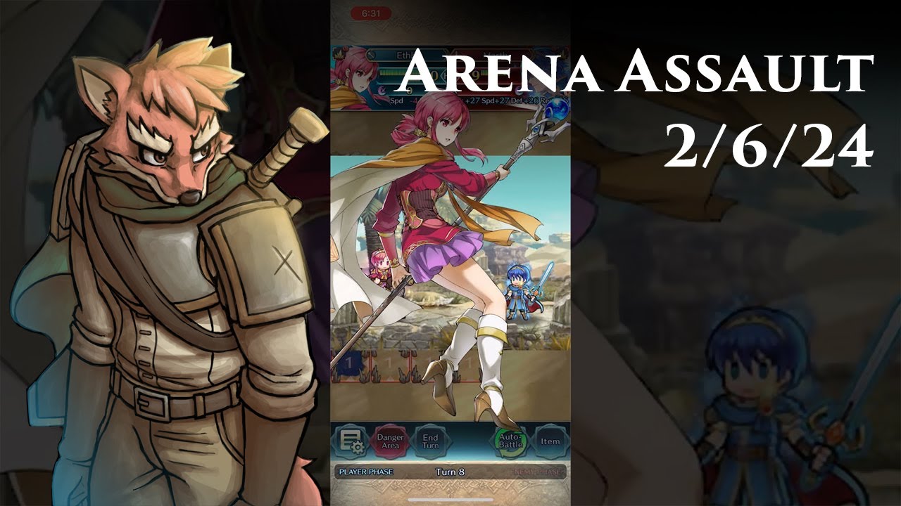 Top 1000 Arena Assault 2/6/24 (Fire Emblem Heroes)
