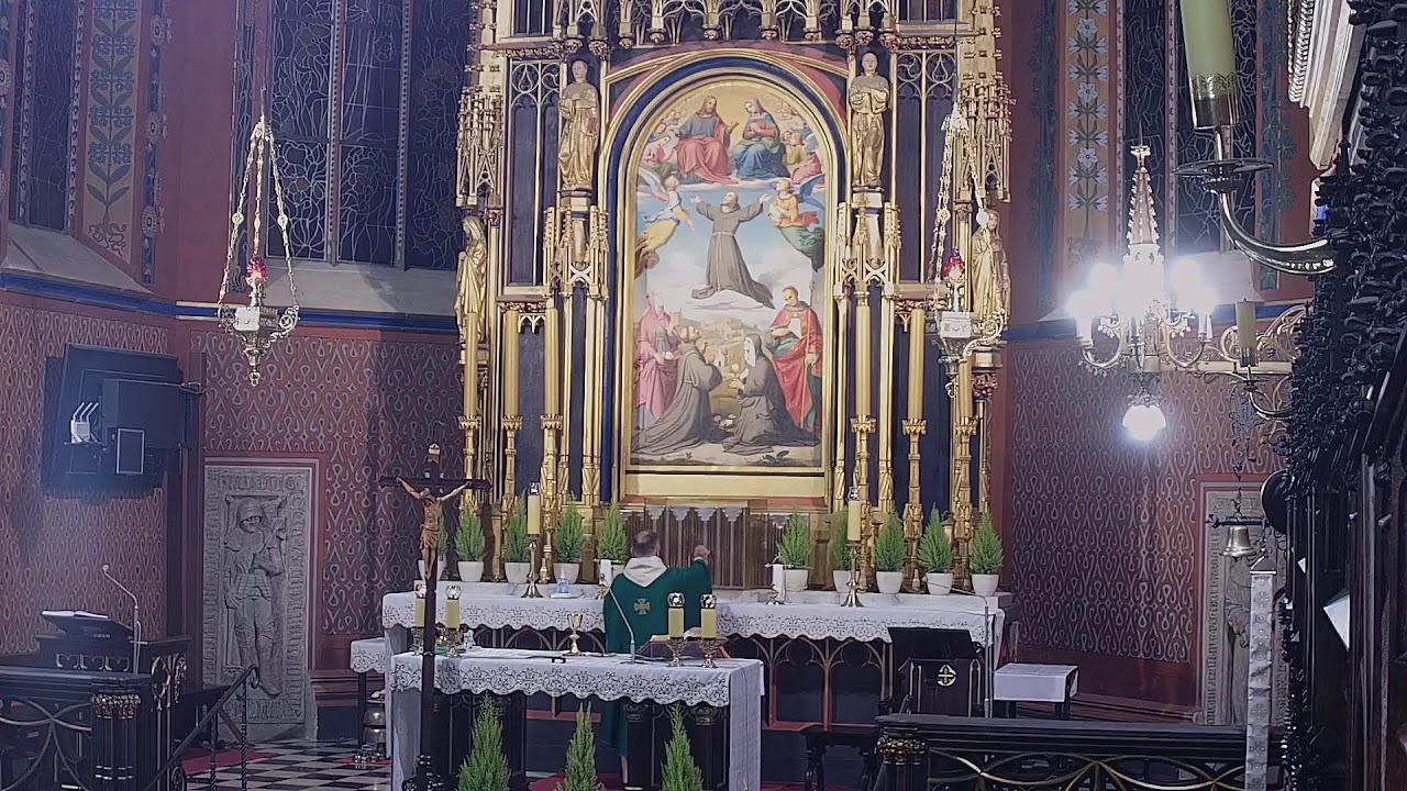 Bazylika św. Franciszka z Asyżu w Krakowie – transmisja na żywo