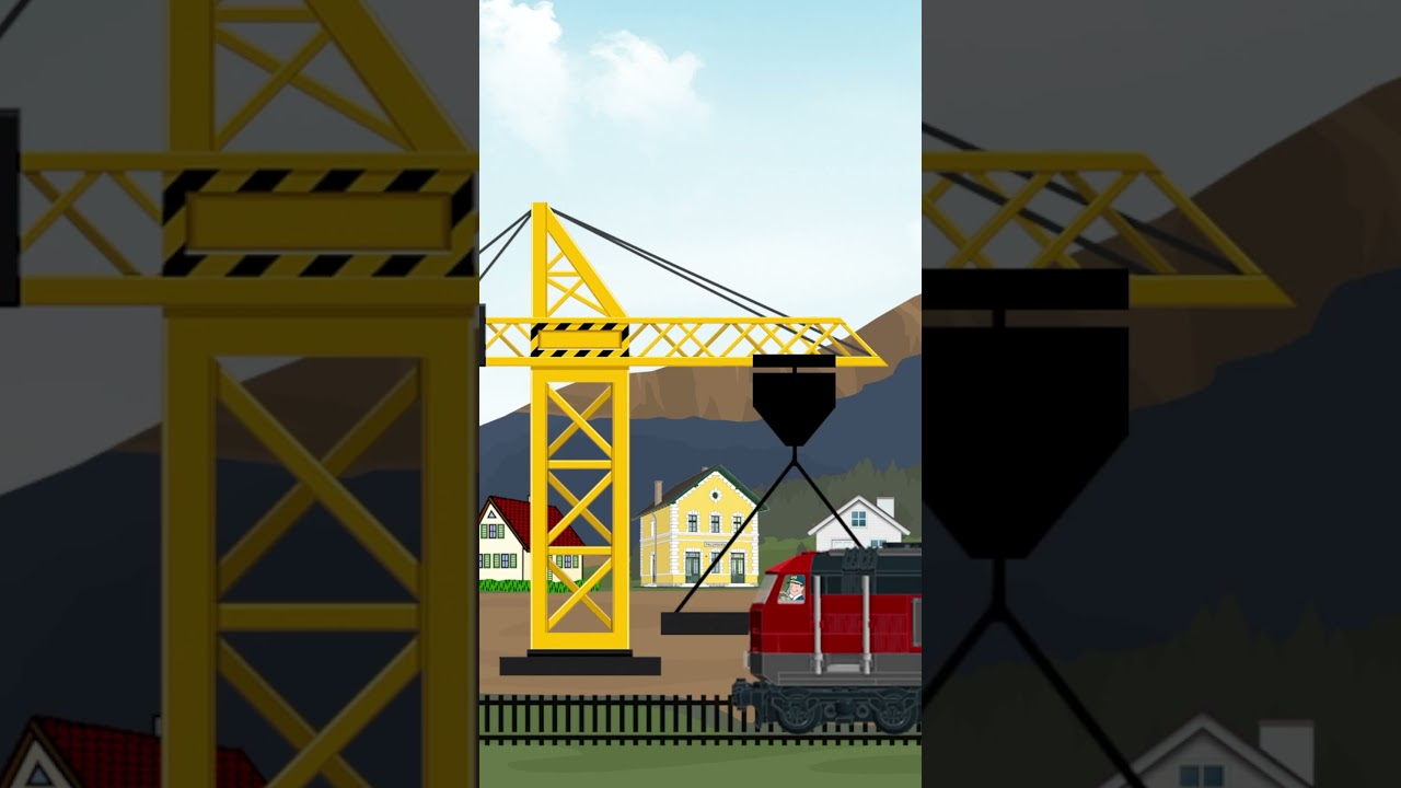 &Uacute;j mese a csatorn&aacute;nkon! Aut&oacute; sz&aacute;ll&iacute;t&aacute;s kamionnal &eacute;s vonattal  #mese #estimese #animationstory