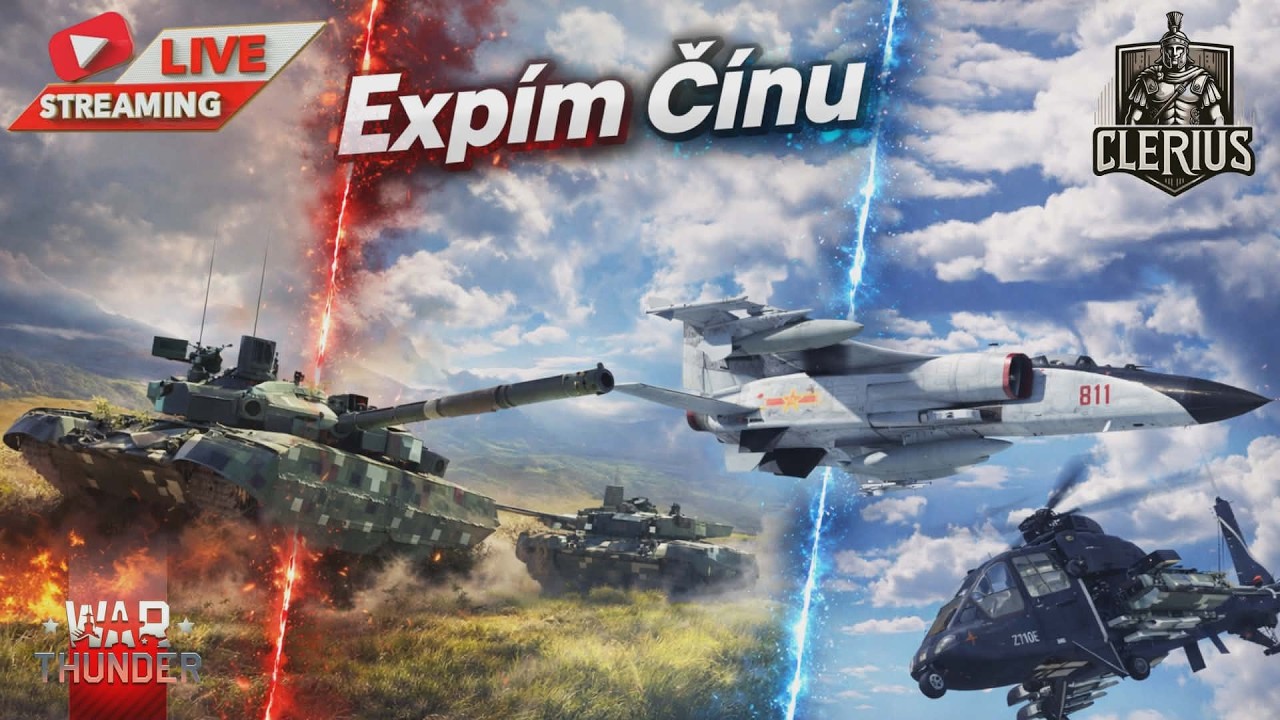 War Thunder! Čína / Bedýnky! Discord v Popisku.