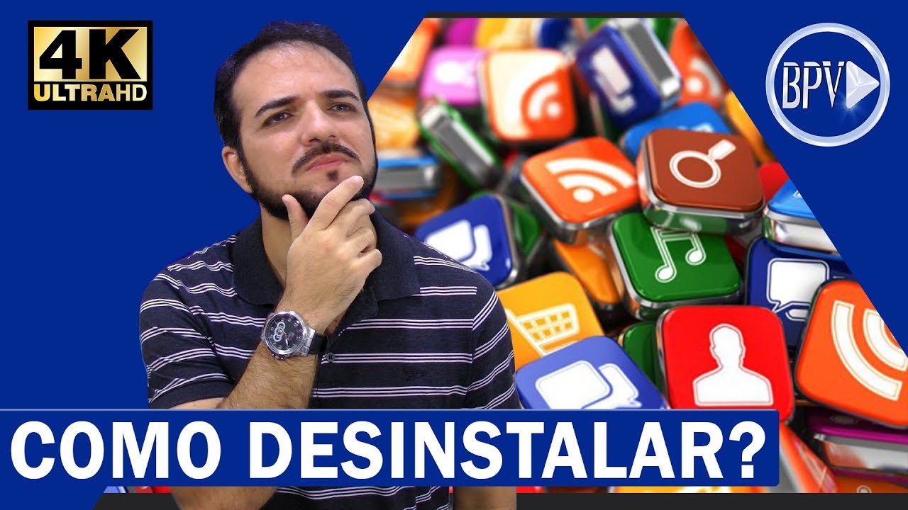 Como Desinstalar APLICATIVOS que não querem Desinstalar!