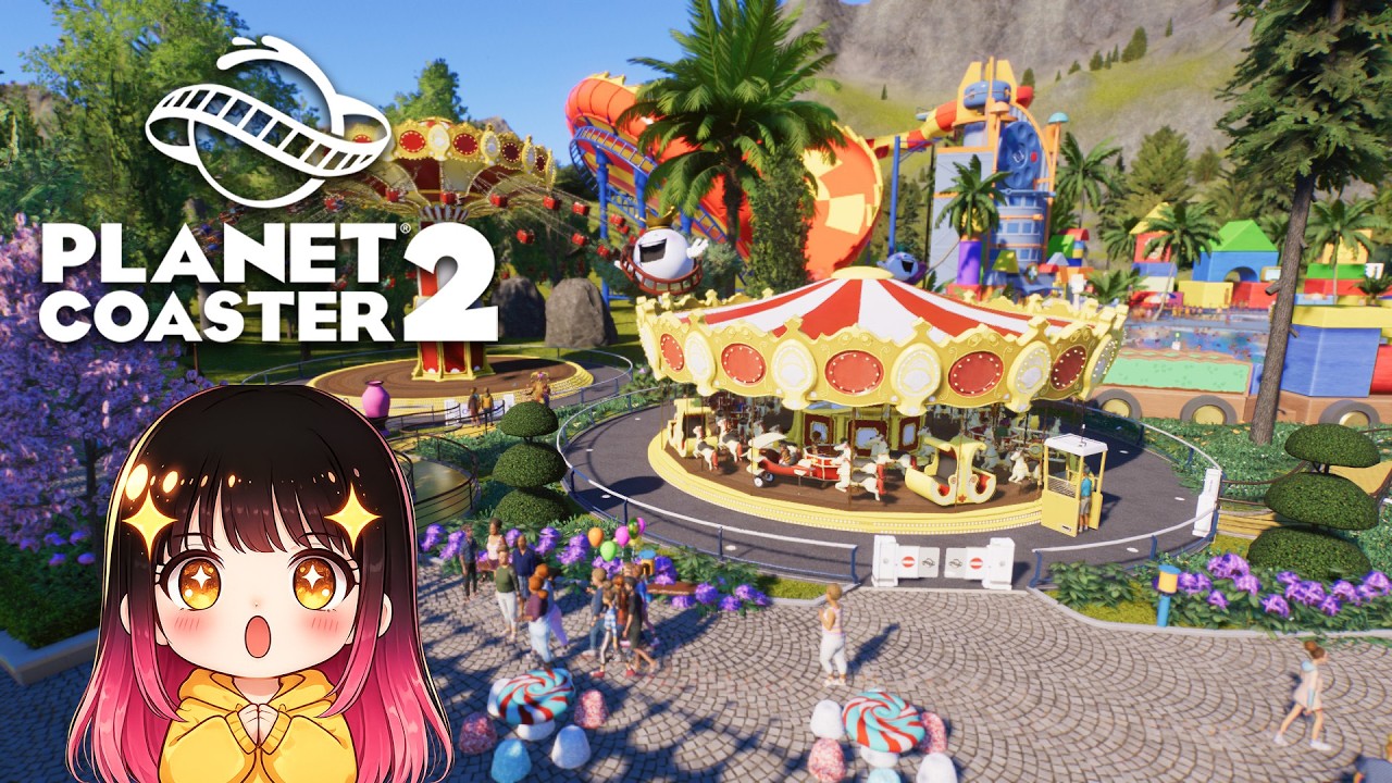 ZONA VINTAGE 🛝04🎪 Planet Coaster 2: Vintage Funfair Ride Pack SANDBOX