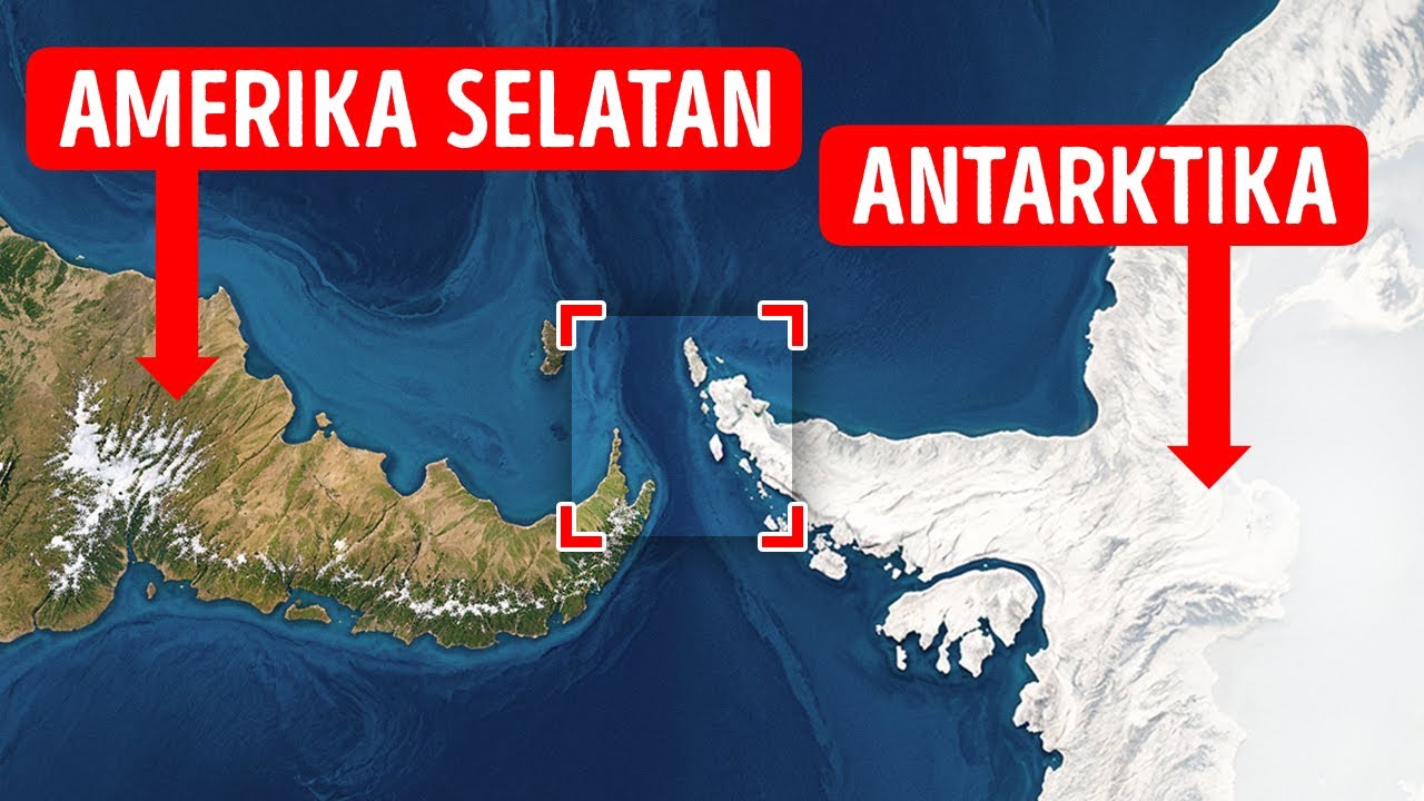 Mengapa Antartika dan Amerika Selatan Terlihat Sama, Tapi Terbalik