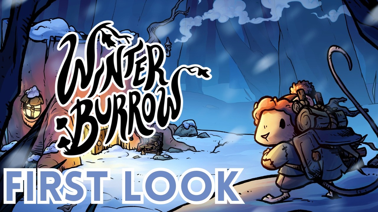 🐭 Cozy Survival Game in the Woods ❄️ | Winter Burrow Demo