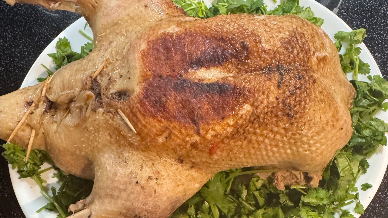 Duck staffed onions ( Domietta morta)recipe  طريقة عمل البط بالمرتة الدمياطي 