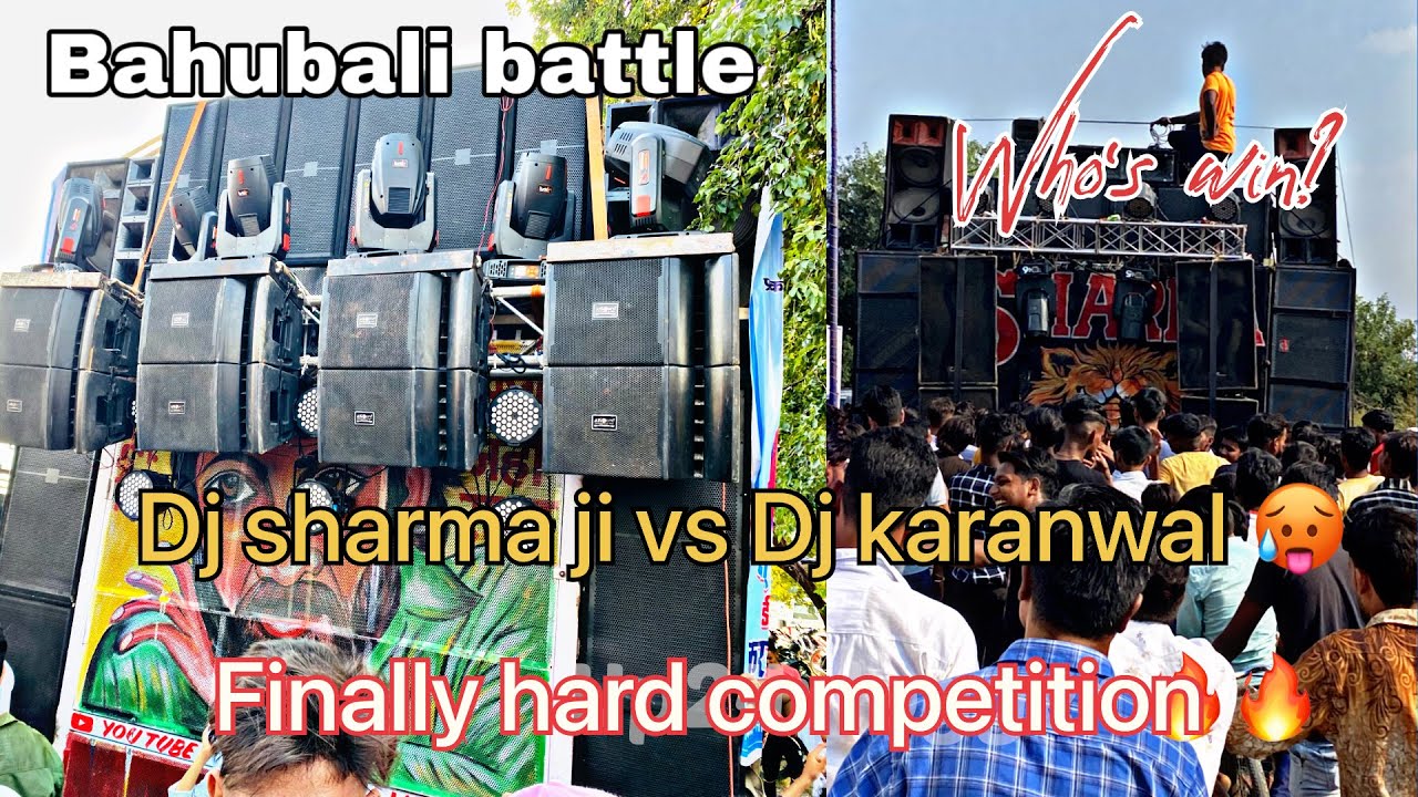 Dj Sharma vs Dj Karanwal competition battle | budaun | up24vlogger | #djsharma #djkaranwal