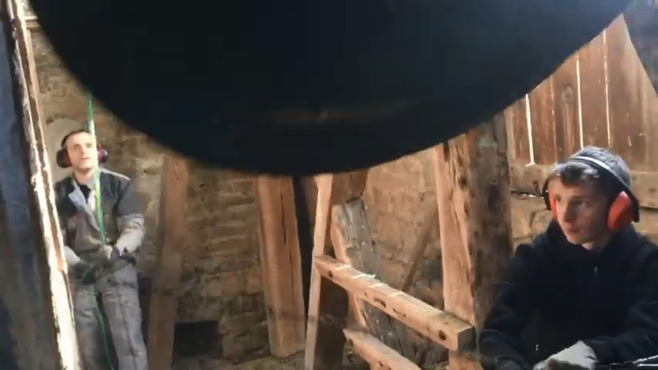 Projet HdA : Cinquième essai du carillon manuel de l’église de Vézelise (trézolé).