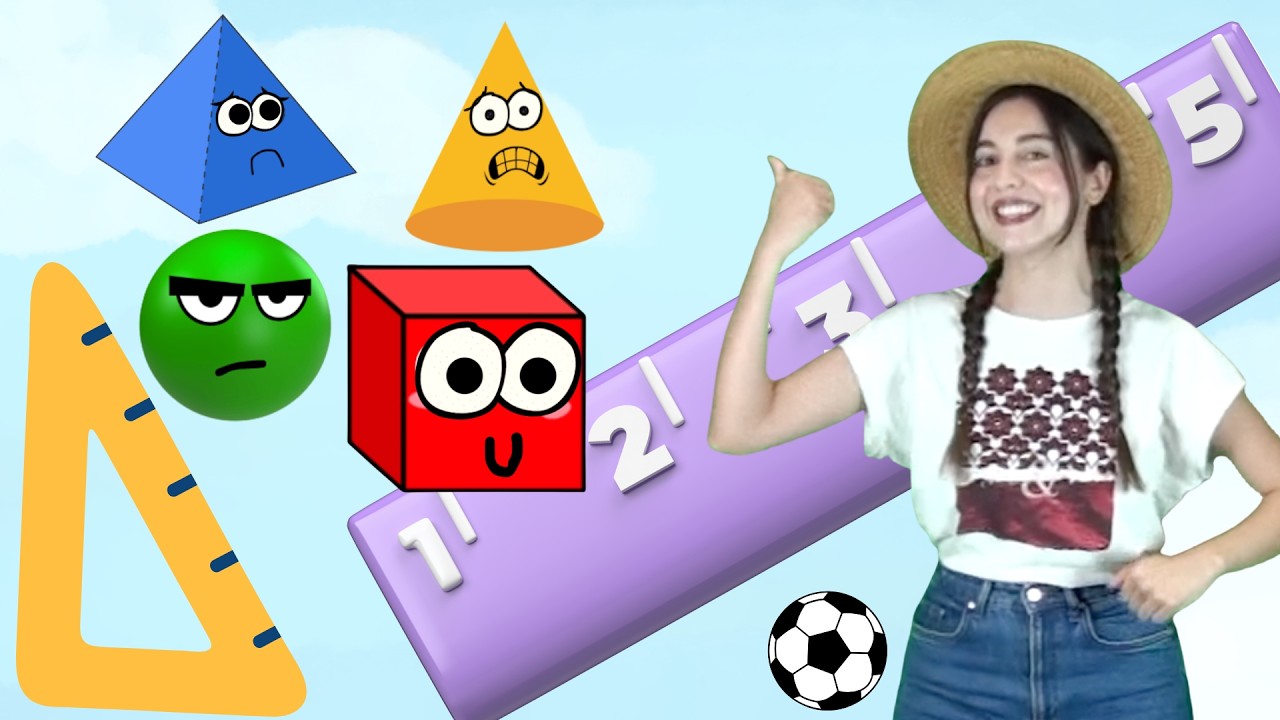 Learn 3D Shapes | Τραγουδάμε & Μαθαίνουμε τα Στερεά Σχήματα