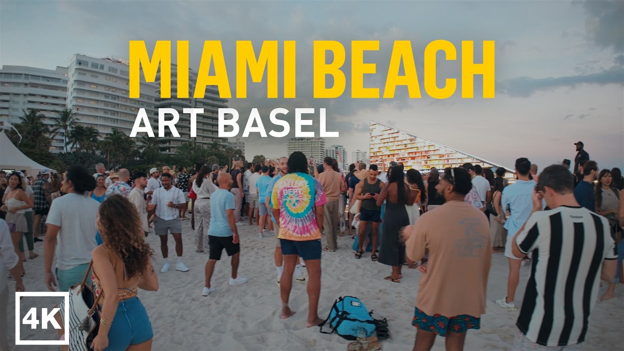 Hidden Art Basel Magic in Miami Beach — Exploring Faena’s Back Area + Collins Ave Walk [4K]