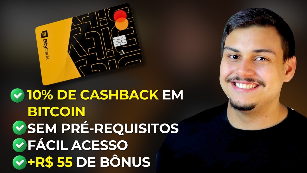 Testei O Cart&atilde;o do Bitybank com 10% de Cashback em Bitcoin por 30 Dias