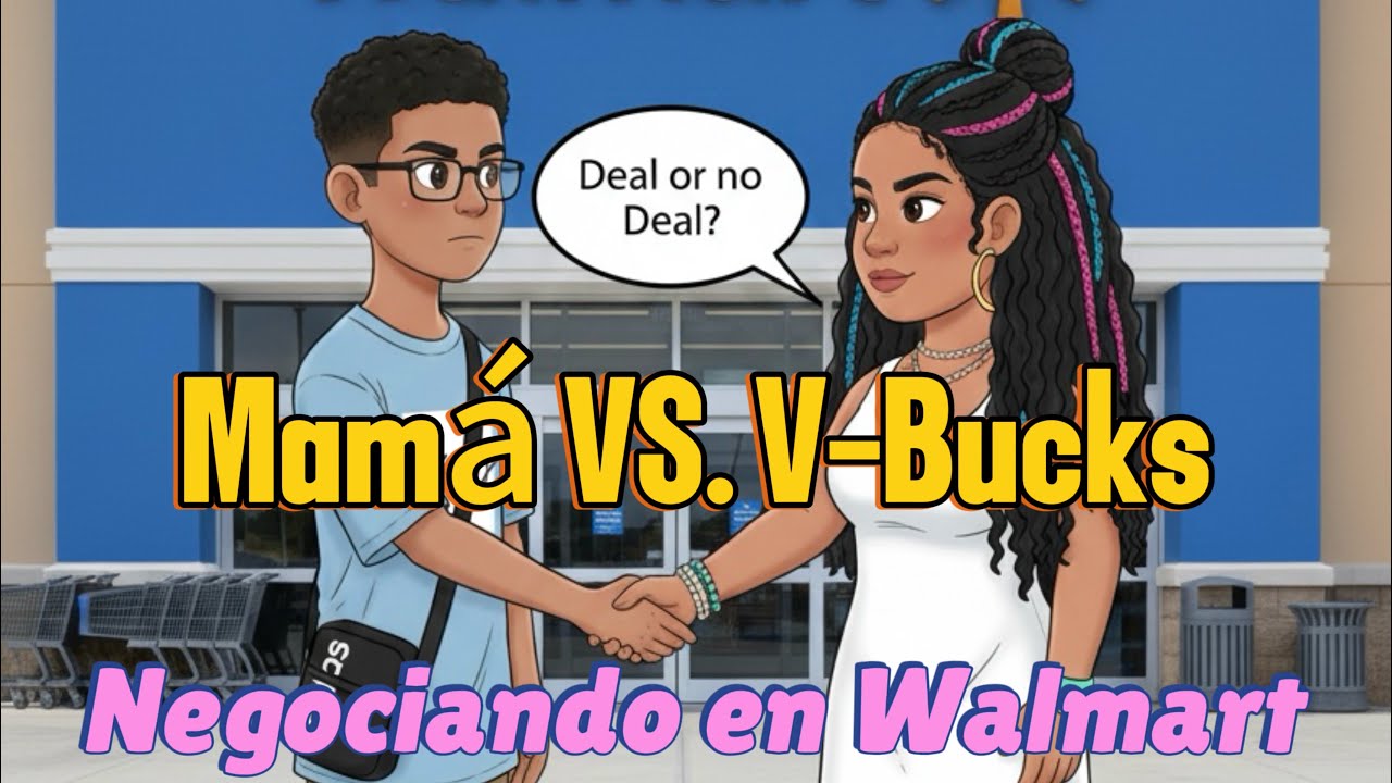 Mamá Vs. V-Bucks: “Negociación en Walmart”
