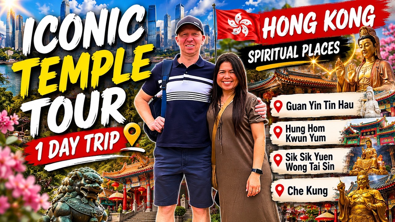 🏯 Iconic Temple Tour Experience 🇭🇰 | Hong Kong's Most Spiritual Places!