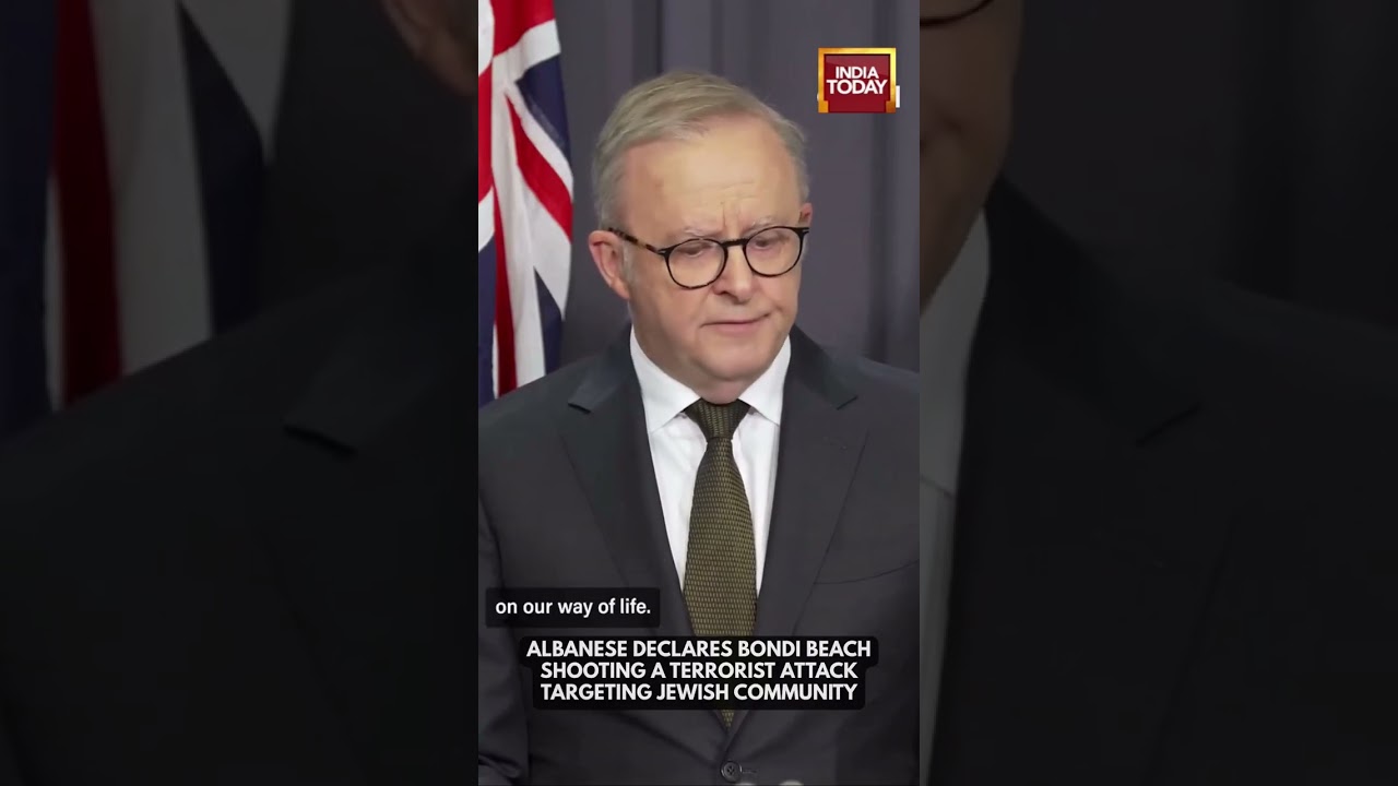 Australian PM Anthony Albanese Condemns 'Evil' Terror Attack On Hanukkah Event In Bondi