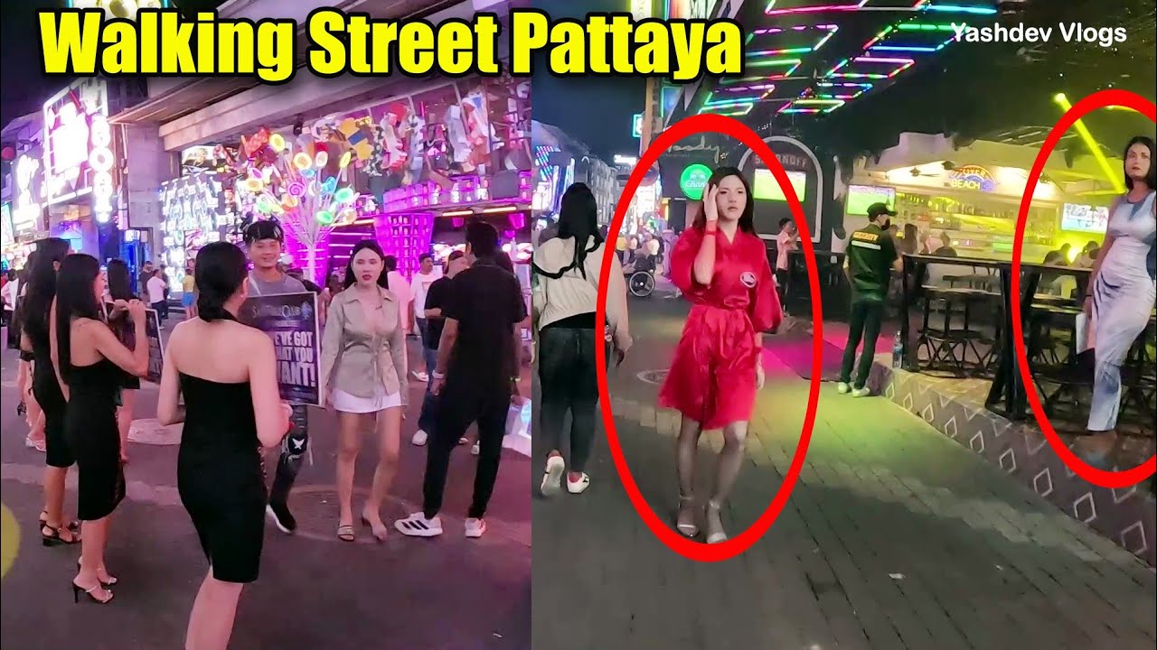 Pattaya Walking Street Thailand Nightlife  | Ep-66