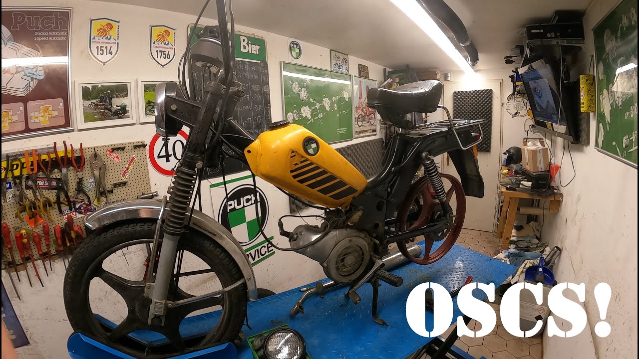 Puch X50-4 PT (Post Version Zivil) Old Start Cold Start