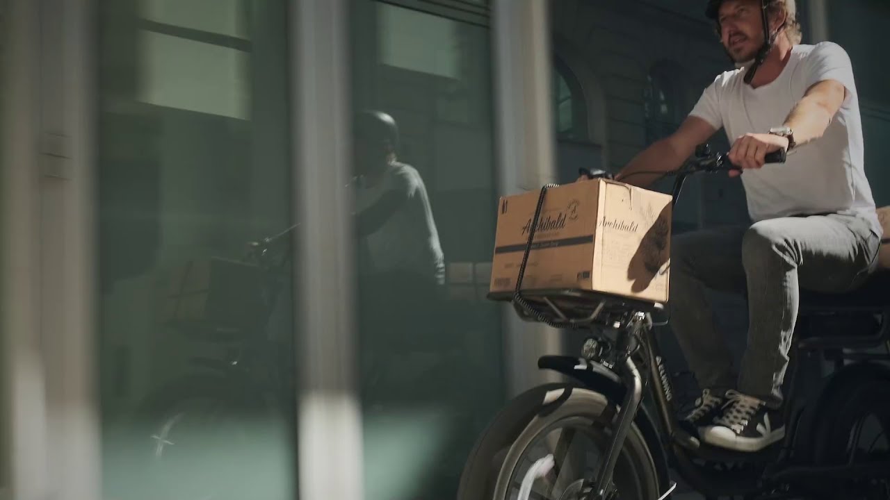 Carry everything, deliver everywhere. Elwing Yuvy. Utility, Fun and Modular two seater eBike