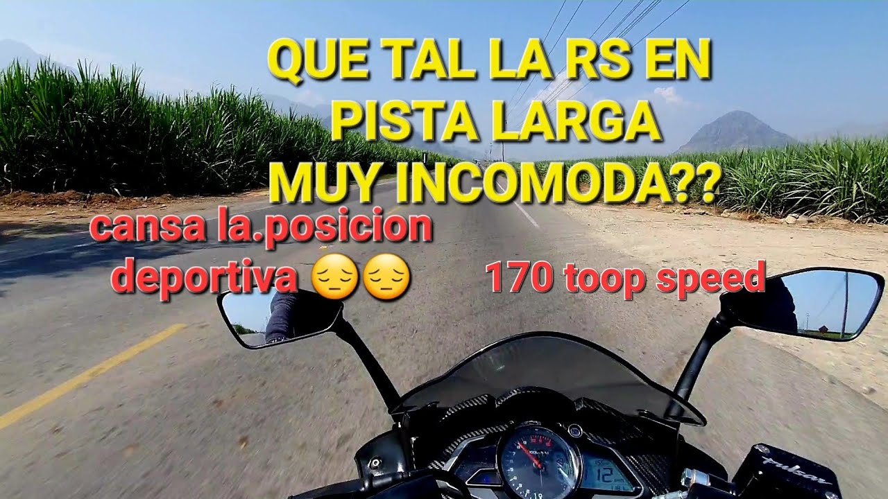 Rs200 en carretera que tal se comporta?/ muy lenta😔😔😔#motobike #motovlog