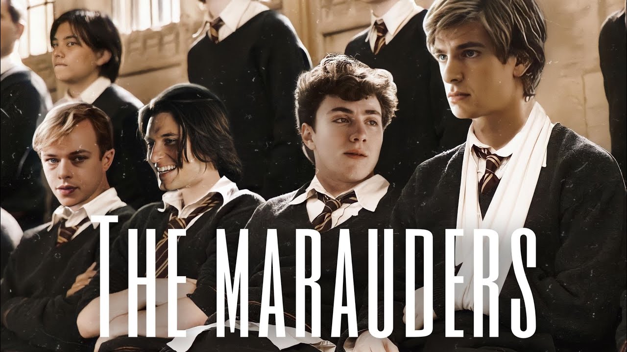 The Marauders (All the young dudes by MsKingBean89) Harry Potter edit | Hurts like hell - Fleurie