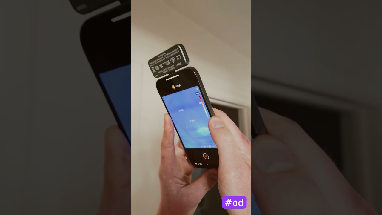 Check out Fluke&rsquo;s neat thermal imaging camera&mdash;perfect for homeowners! #ad