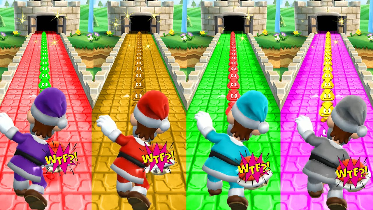 Mario Party 9-Mini Games - Santa Luigi Reindeer Party (Master CPU) #MarioGame