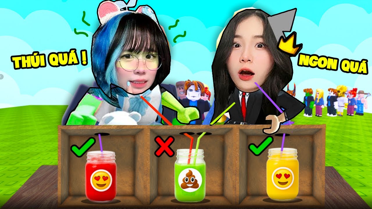 SAMMY VÀ SIMMY CHƠI GAME NÉ NƯỚC TẨM ĐỘC TRONG ROBLOX