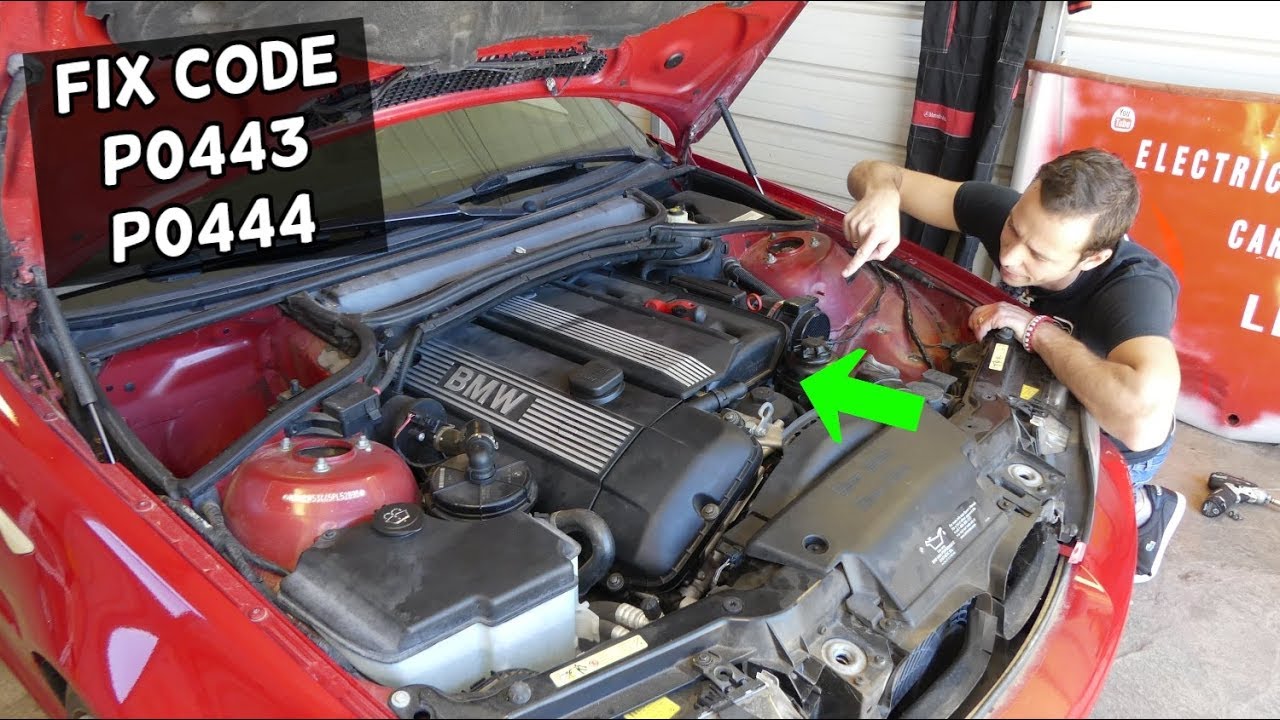 BMW CODE P0443 P0444 FIX E46 E39 E60 E82 E53 X3 X5 Z3 Z4 E90