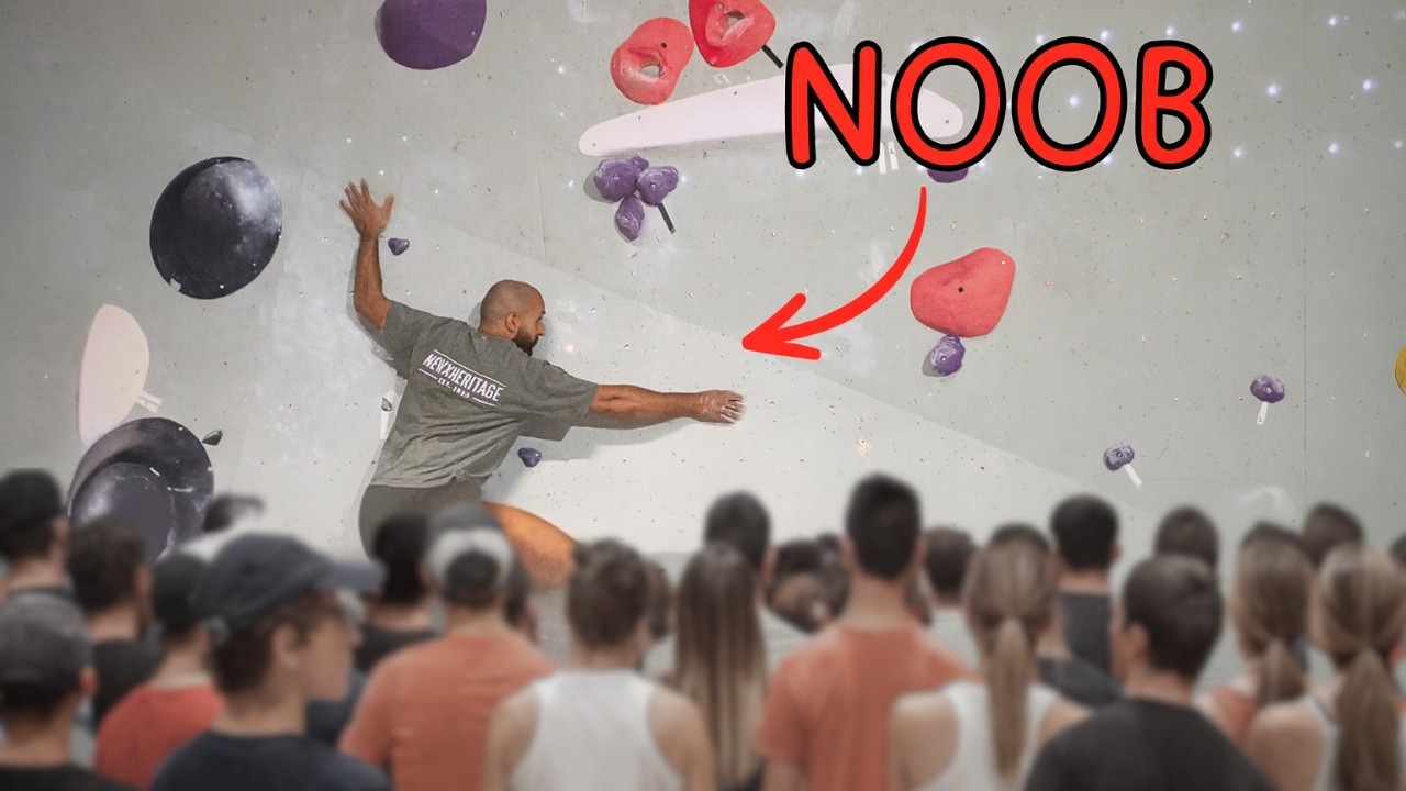 Entering a Climbing Competition with ZERO Experience