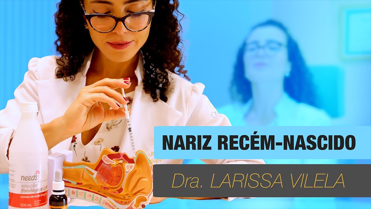 Como lavar o nariz de recém-nascidos?