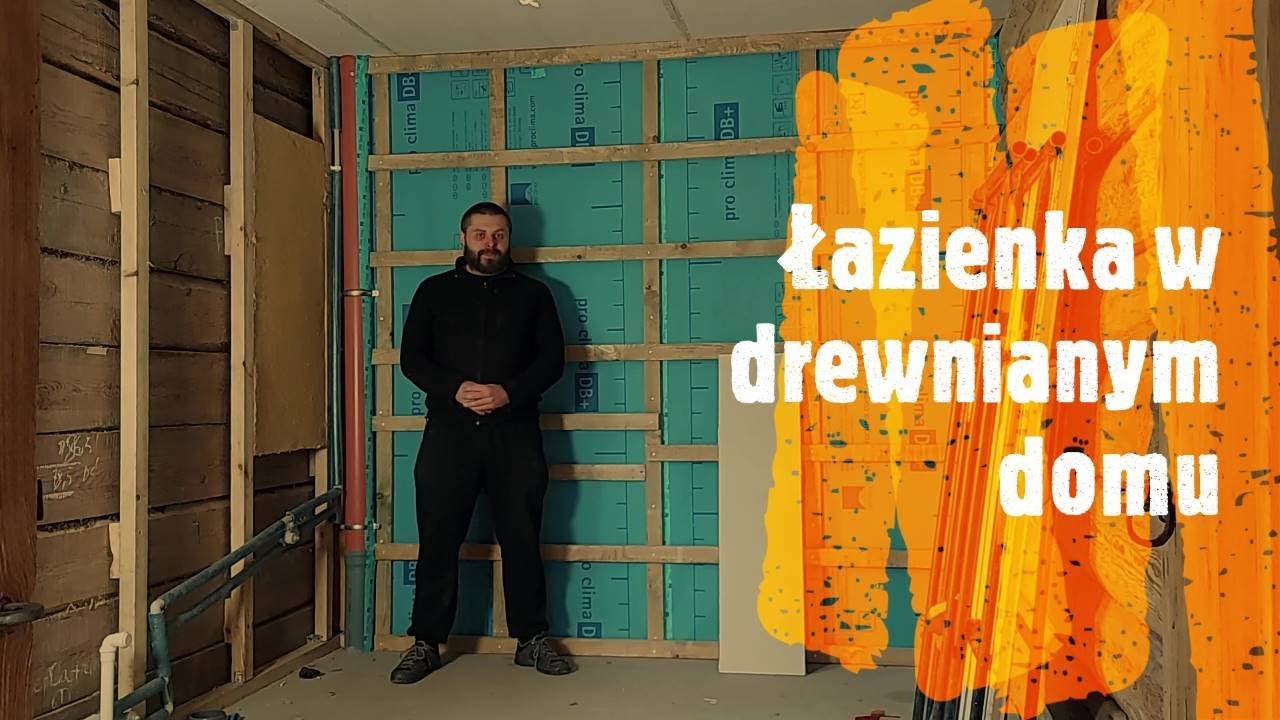 Remont: Łazienka w drewnianym domu