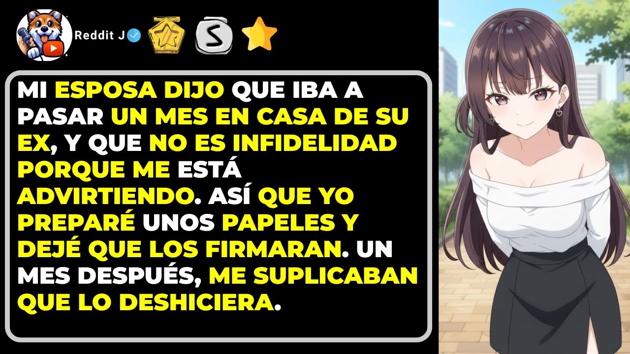 Mi esposa dijo que iba a pasar un mes en casa de su ex, y que no es infidelidad porque me está