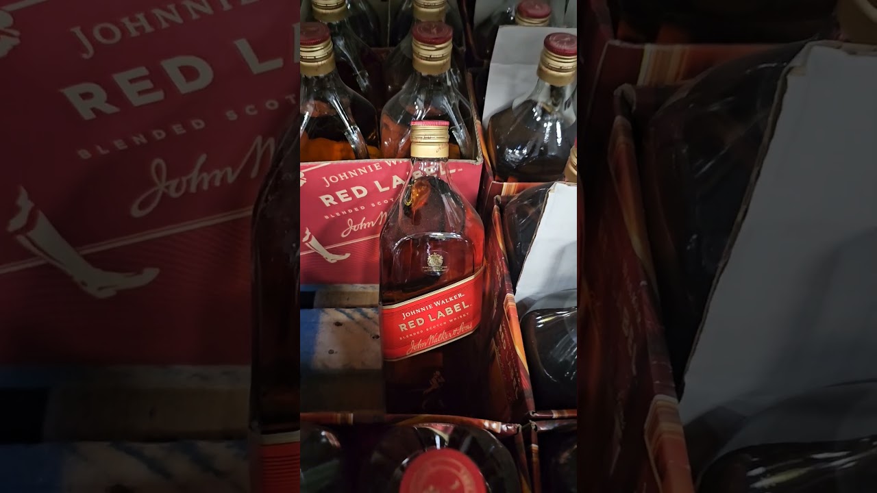 Цена в США Виски Johnnie Walker Red Label 1.75