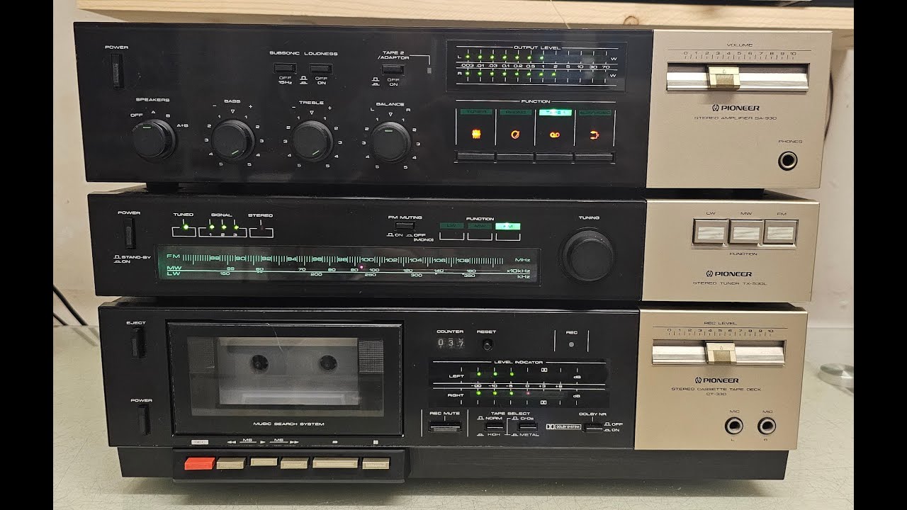 PIONEER SA 930 + TX530L + CT330 DEMO