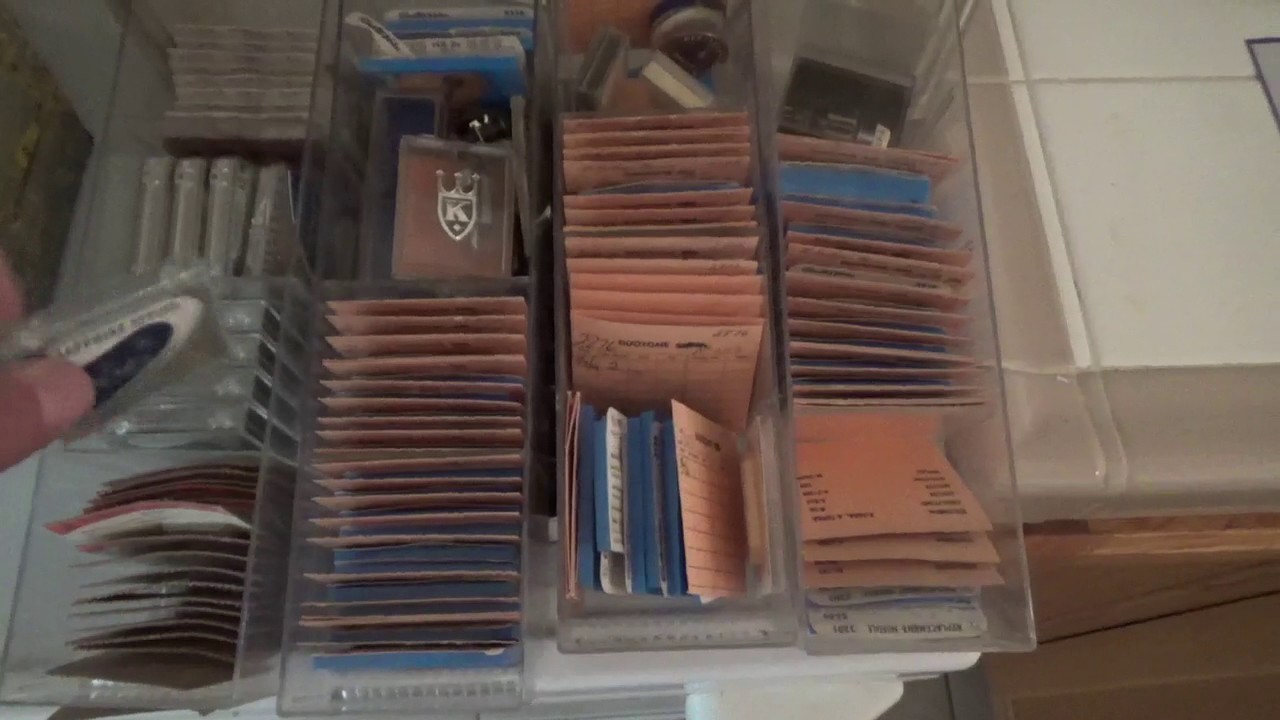 Electronics parts from our barn find, big hoards of jukebox stuff