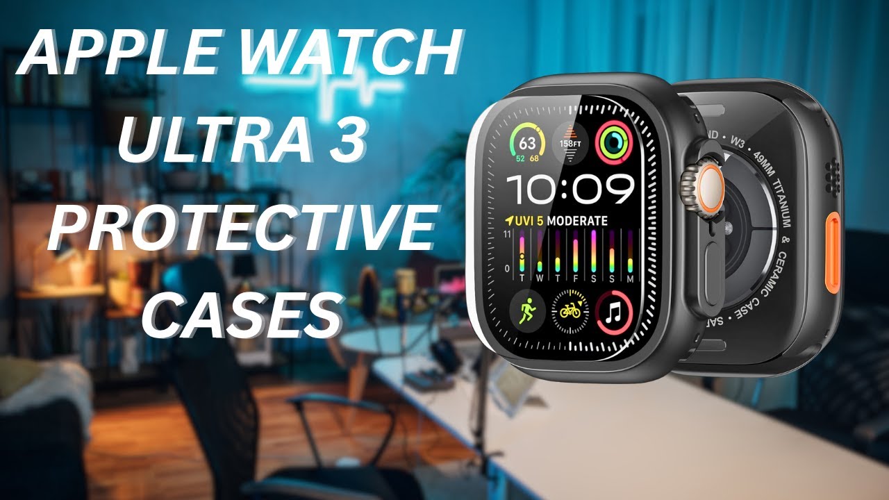 5 BEST APPLE WATCH ULTRA 3 PROTECTIVE CASESS 2025!